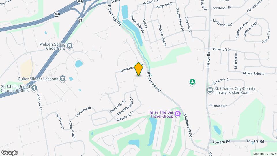 4801 Greenburg Dr Map and Location Details