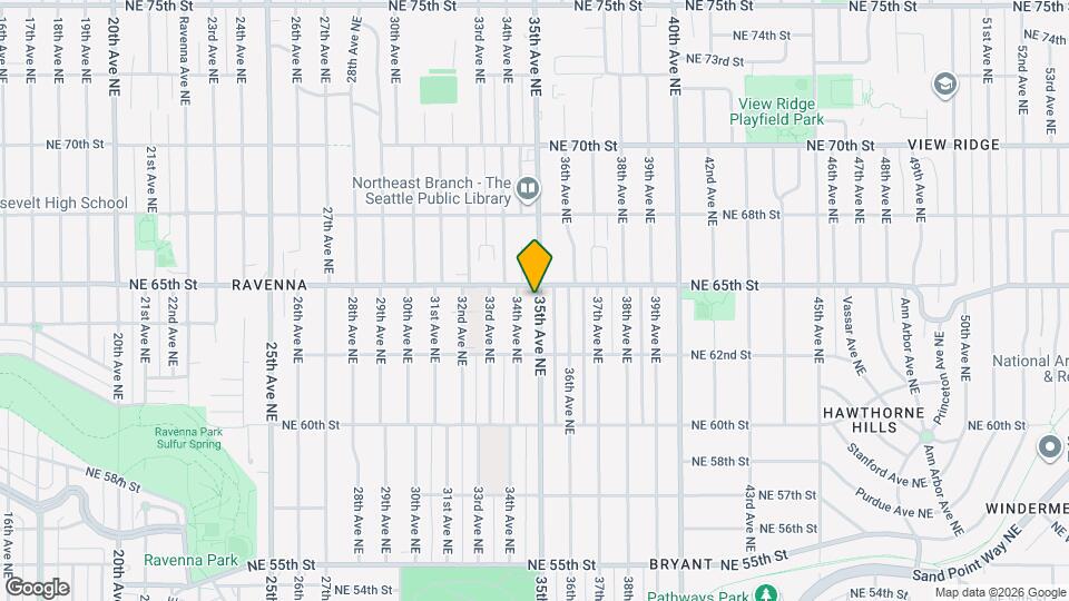 6247 35th Ave NE Map and Location Details