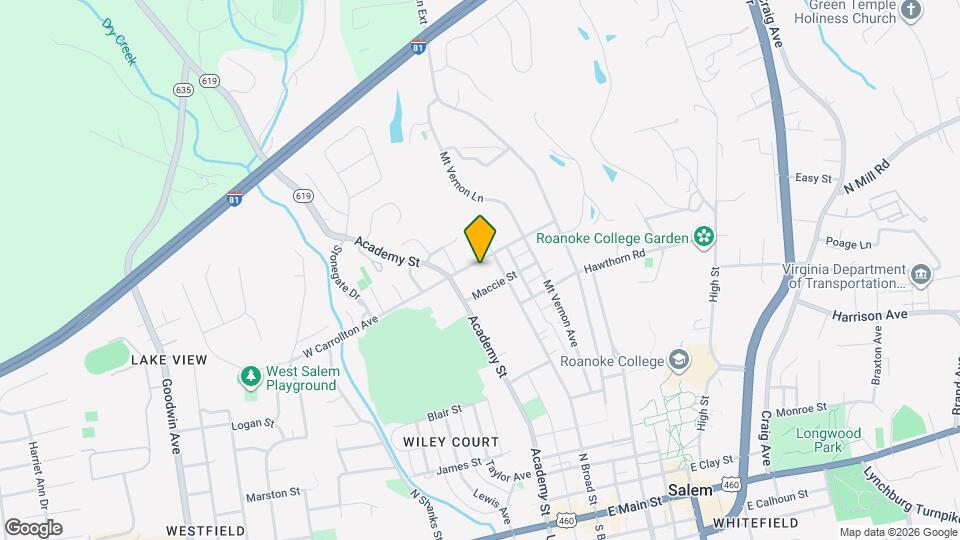 14 W Carrollton Ave Map and Location Details