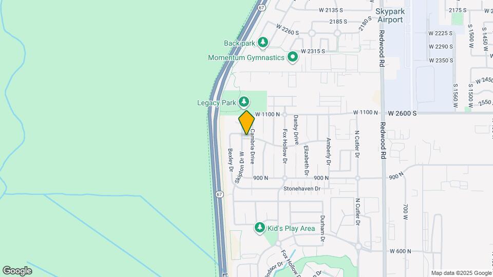 1166 N Clifton Dr Map and Location Details