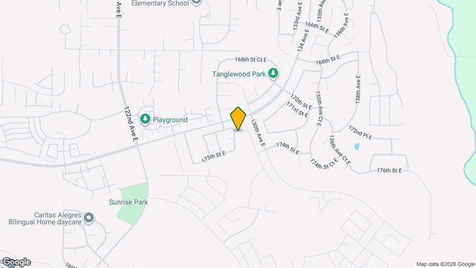 17313 128th Avenue Ct E Map and Location Details