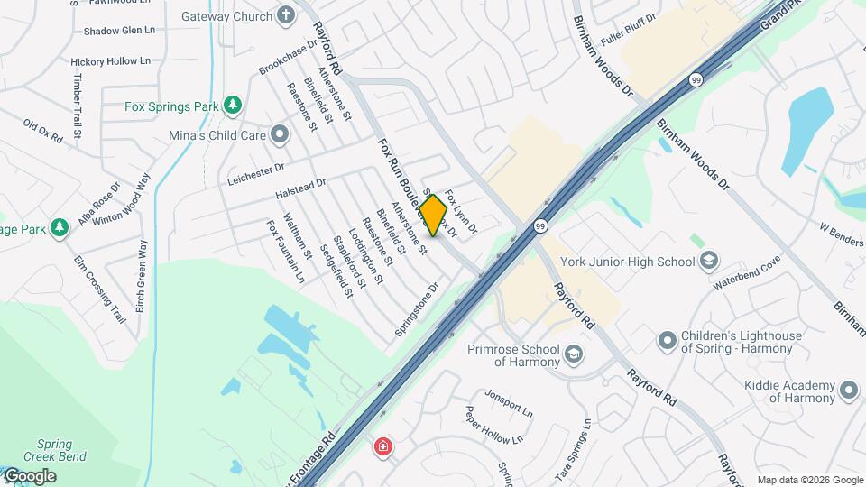 28811 Fox Run Boulevard Map and Location Details