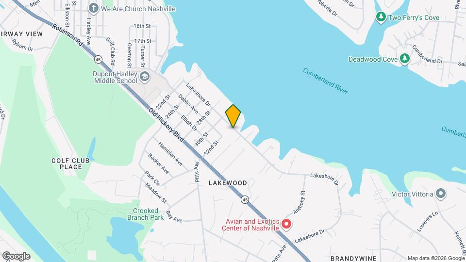 3008 Lakeshore Dr Mapa y Detalles de la Ubicación