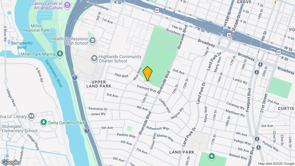 957 McClatchy Way Map and Location Details