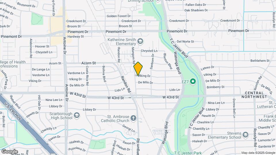 4821 Viking Dr Map and Location Details