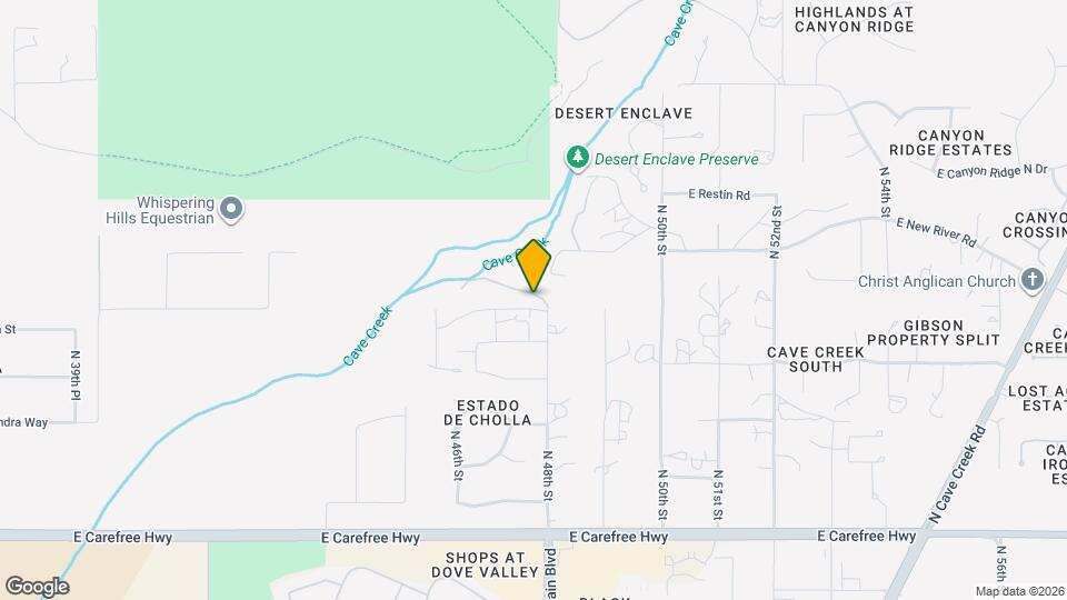 35444 N 48th St Map and Location Details