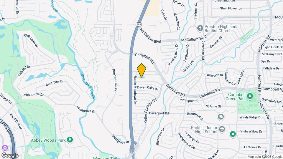 6007 Timber Creek Ln Map and Location Details