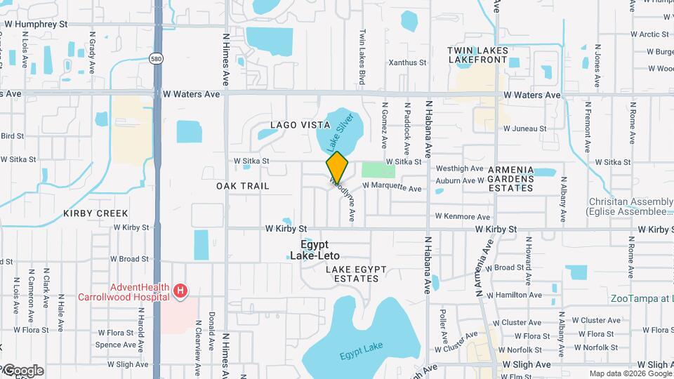 3202 River Cove Dr Map and Location Details