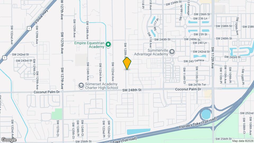 24504 SW 119th Pl Map and Location Details