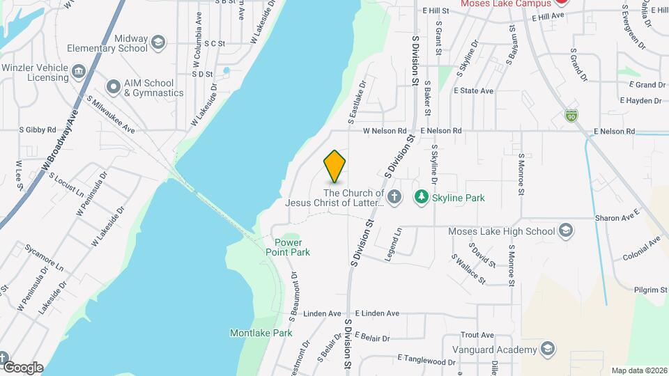 1525 S Bailey Ave Map and Location Details