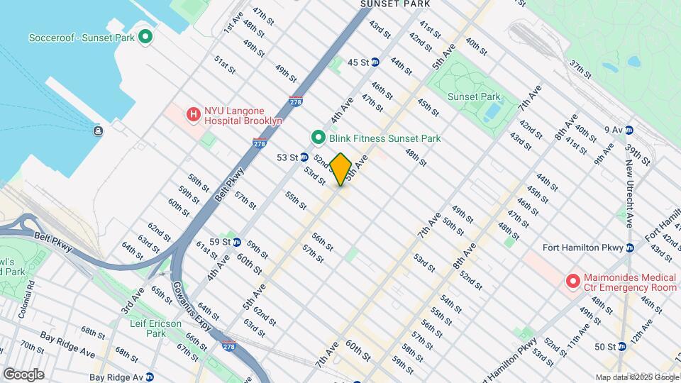 5217 5th Ave Mapa y Detalles de la Ubicación