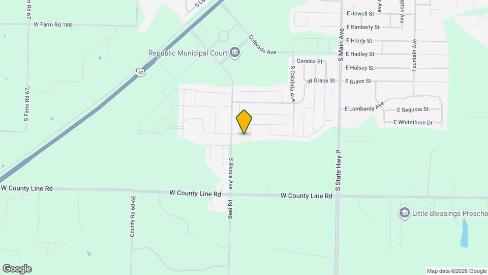 520 W Danielle St Map and Location Details