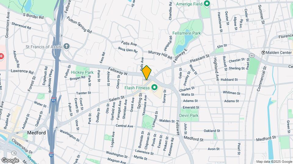 456 Salem St, Unit 6 Map and Location Details