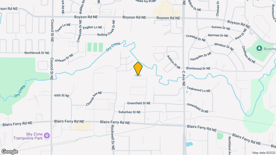728 Arrowhead Lane Northeast Map and Location Details