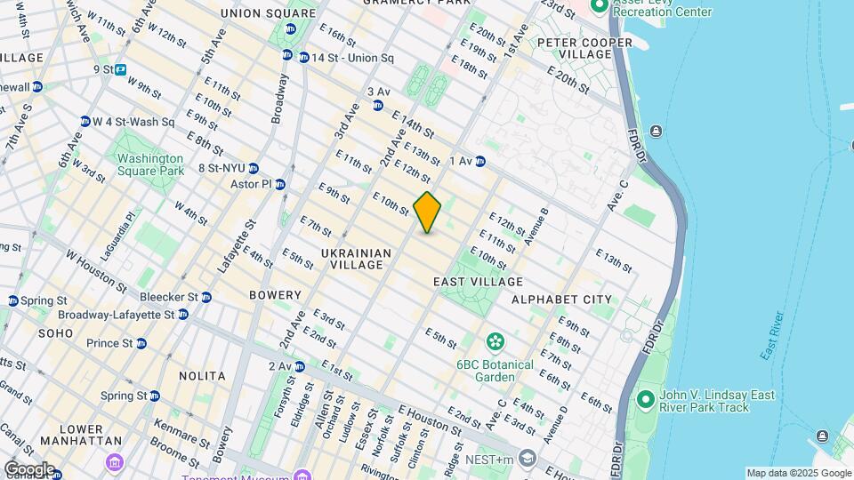 413 E Ninth St Mapa y Detalles de la Ubicación