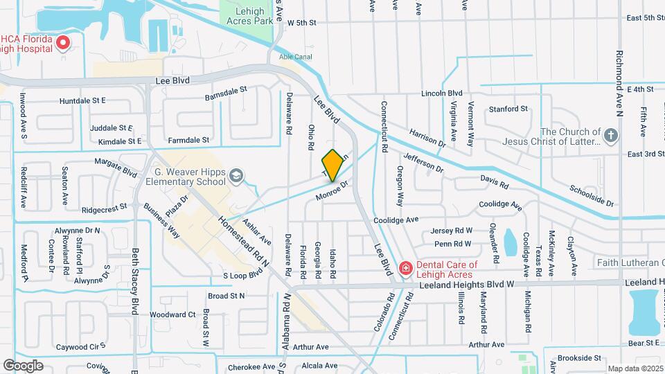 803 Monroe Dr Map and Location Details