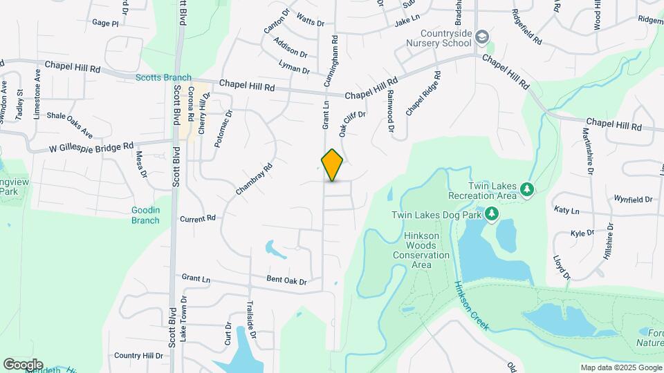 3608 Teakwood Dr Map and Location Details