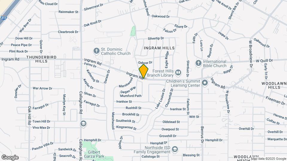 5403 Shivalik Way Map and Location Details