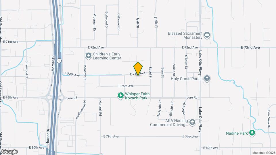 2100 E 74th Ave Map and Location Details
