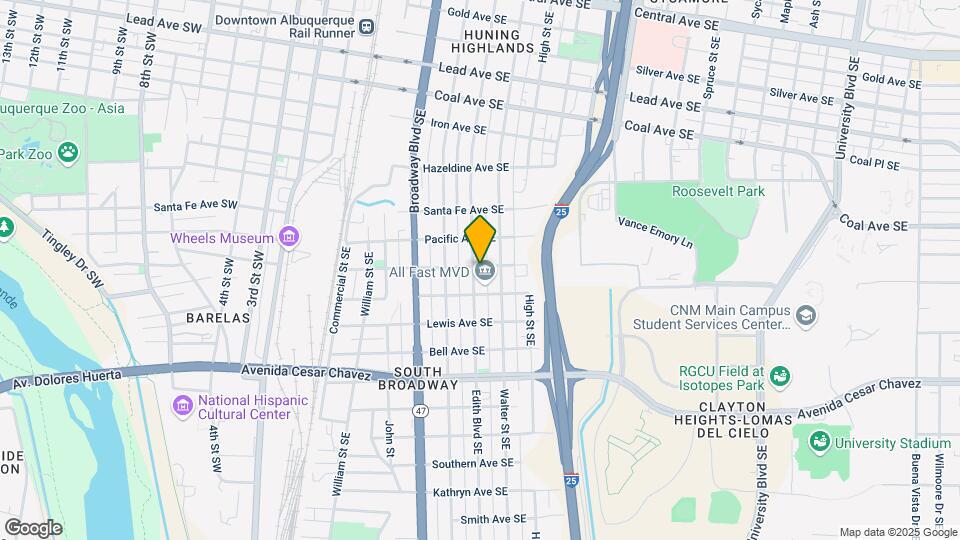 1002 Edith Blvd SE-Unit -B Map and Location Details