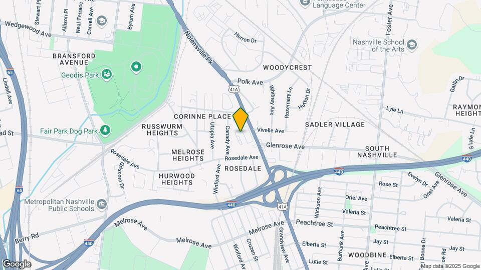 2197 Nolensville Pk Map and Location Details