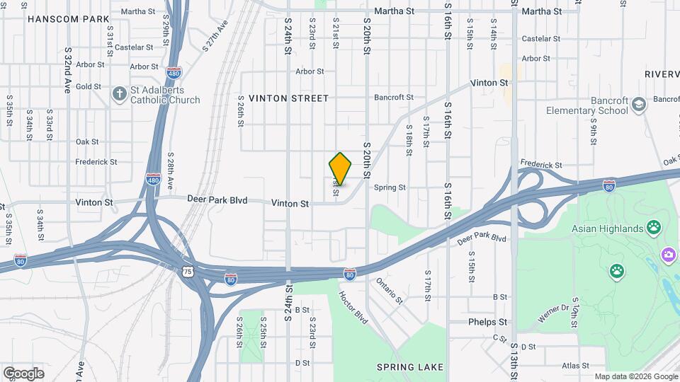 3113 S 21st St Map and Location Details