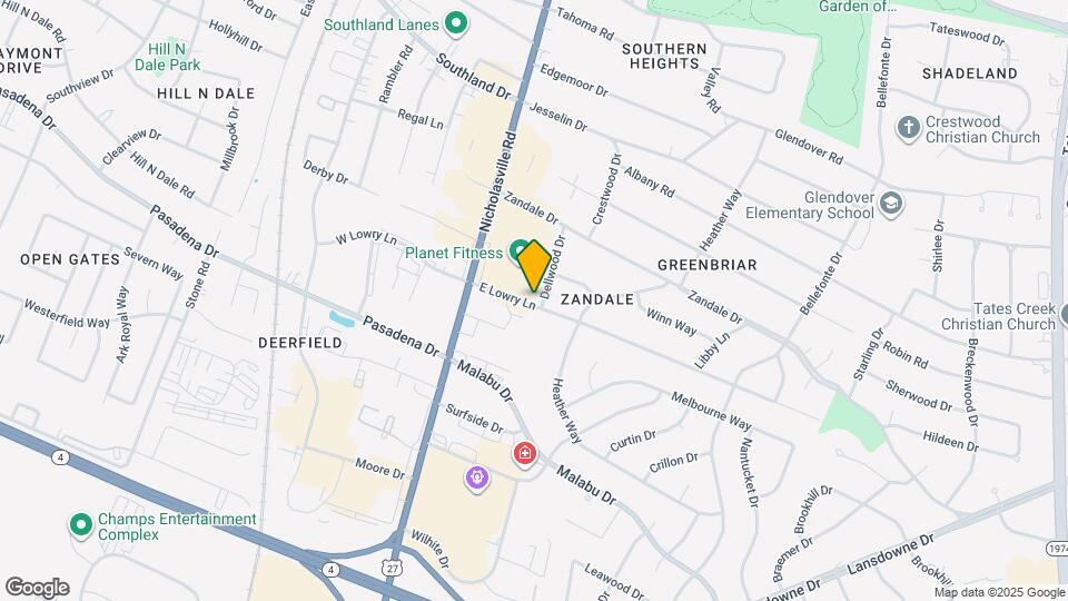 143 E Lowry Ln Map and Location Details