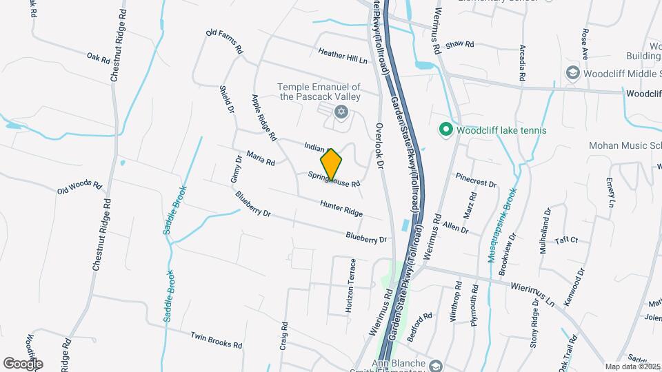 39 Springhouse Rd Map and Location Details