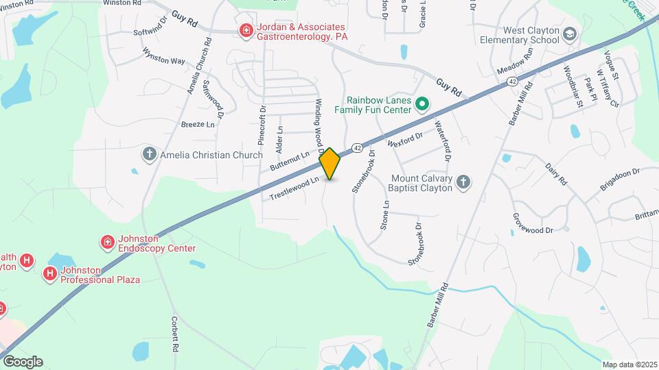 209 Walnut Creek Dr Map and Location Details