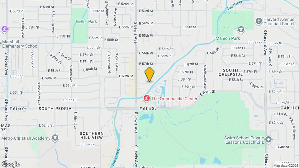 2418 E 59th Ct Map and Location Details