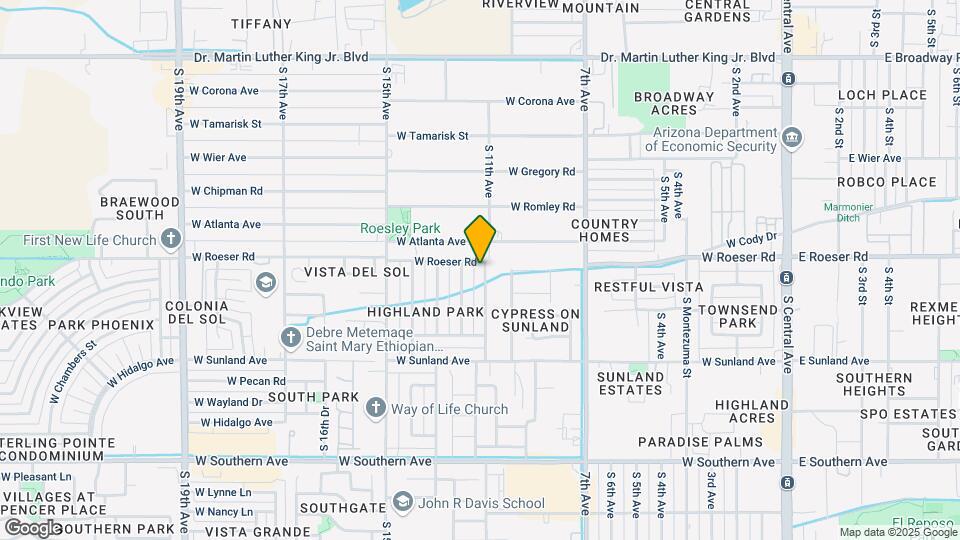 5208 S 11th Ave, Unit 5208 Map and Location Details