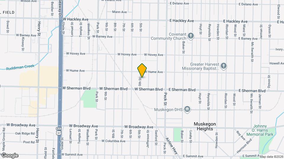 2516 5th St Map and Location Details