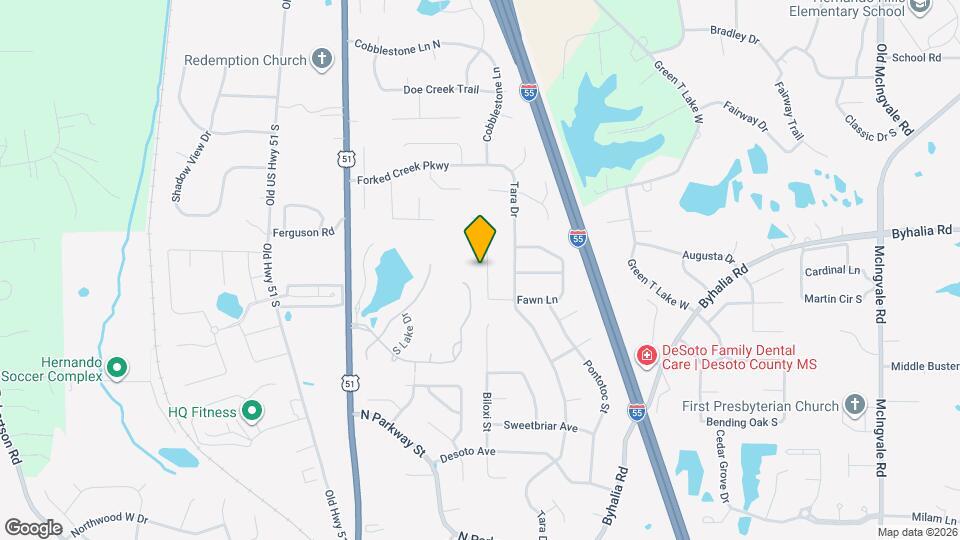 1113 Deer Creek Dr Map and Location Details