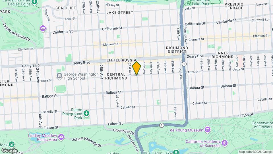 503 20th Ave, Unit 507 20th Ave Mapa y Detalles de la Ubicación