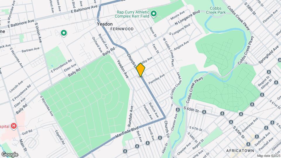 740 Church Ln Map and Location Details