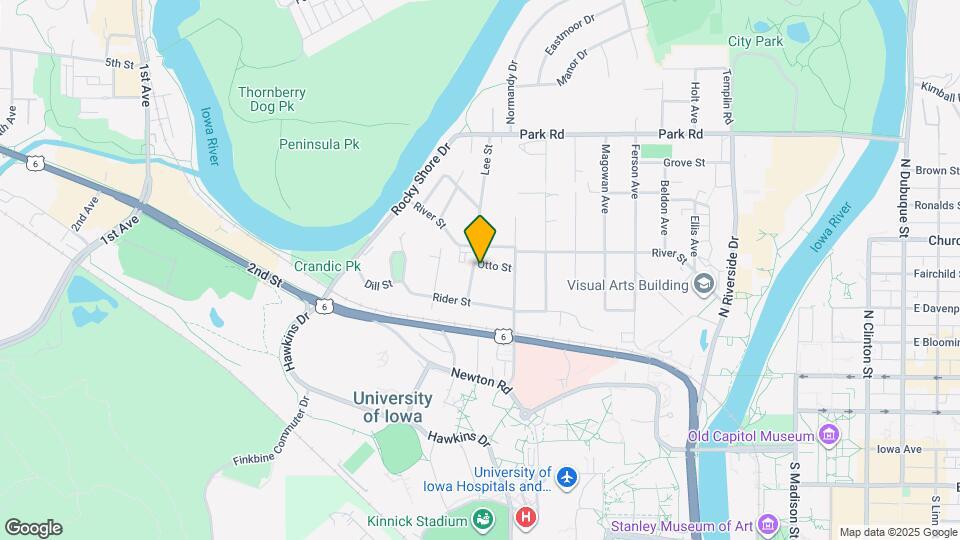 837 Otto St Map and Location Details