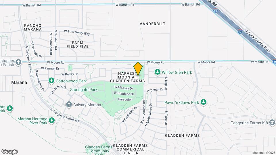 12700 N Rodeo Land Map and Location Details