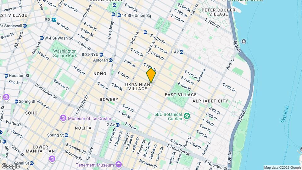 129 1st Ave Map and Location Details