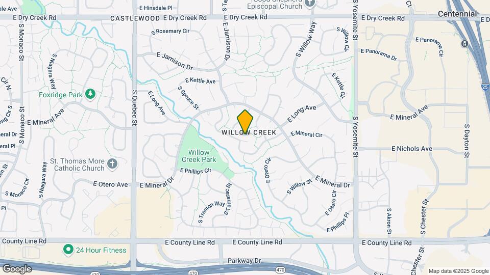 7978 S Trenton St Map and Location Details