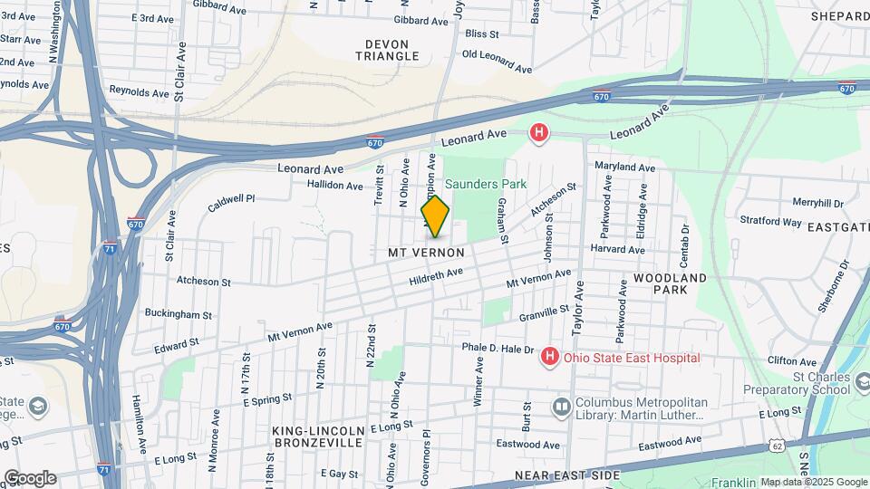 1292 Atcheson St Map and Location Details