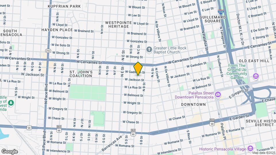 608 C St Mapa y Detalles de la Ubicación