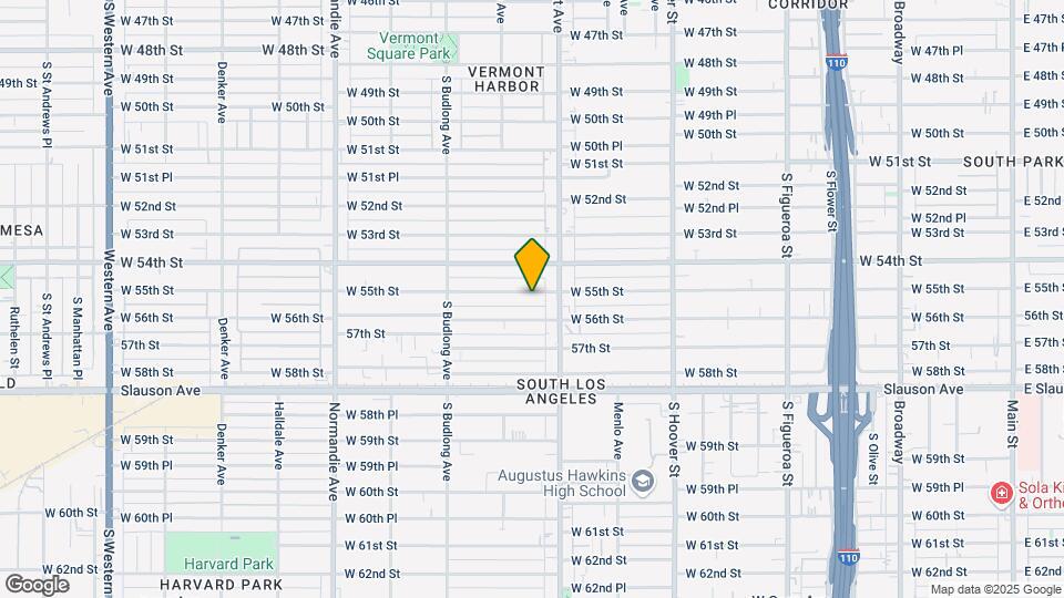 1028 W 55th St Map and Location Details