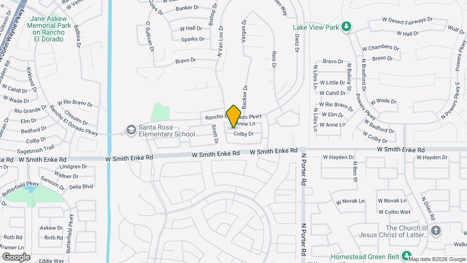 42026 Colby Dr Map and Location Details