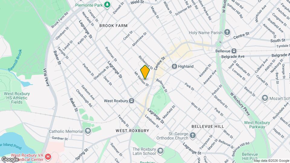 23 Mount Vernon St Mapa y Detalles de la Ubicación