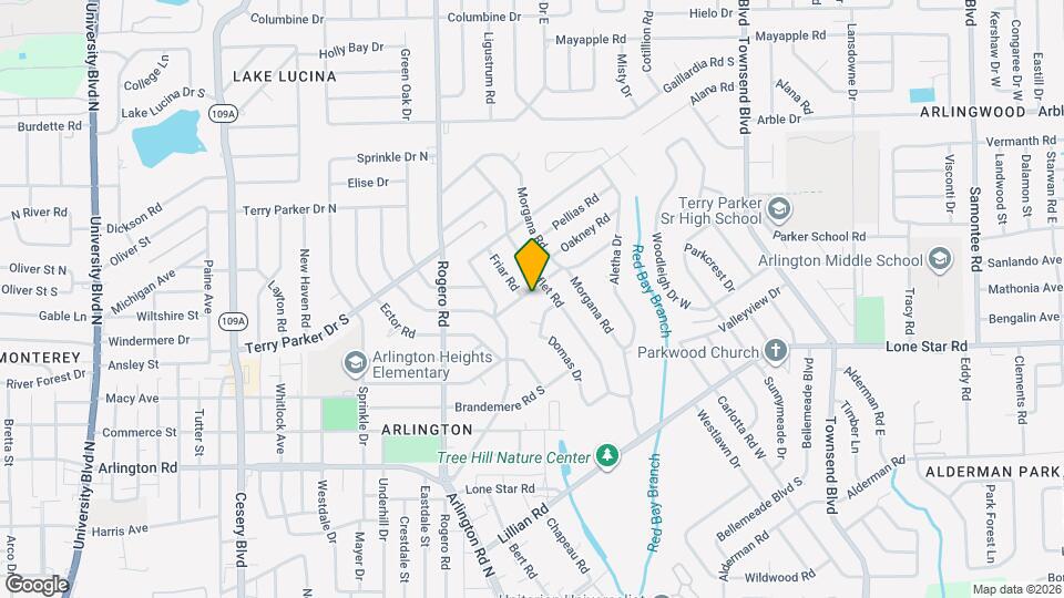 6856 Camelot Rd Map and Location Details