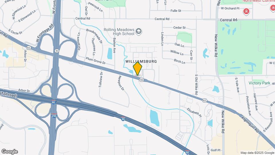 Williamsburg Townhomes & Apts and Nearby Rolling Meadows Apartments For