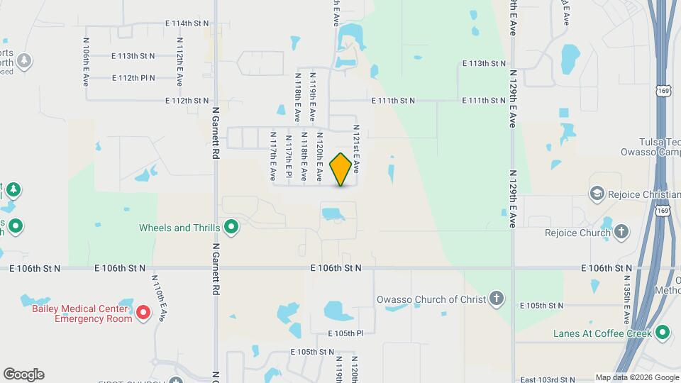 12010 E 109th St N Map and Location Details