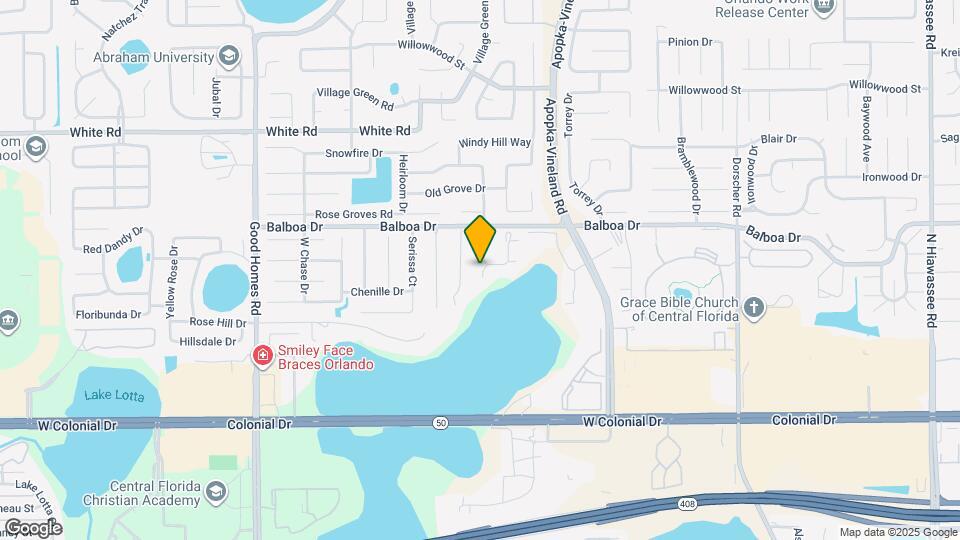 1222 Woodman Way Map and Location Details