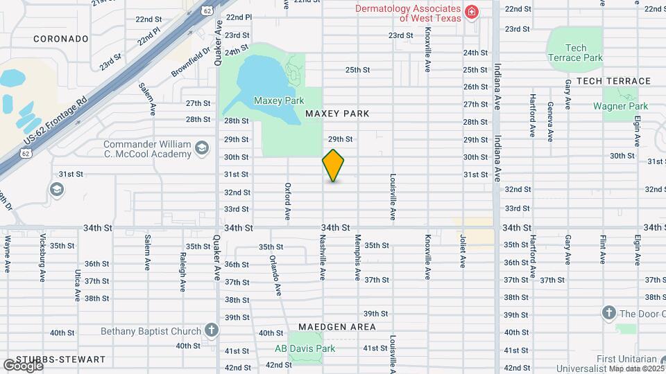 3816 32nd St Mapa y Detalles de la Ubicación