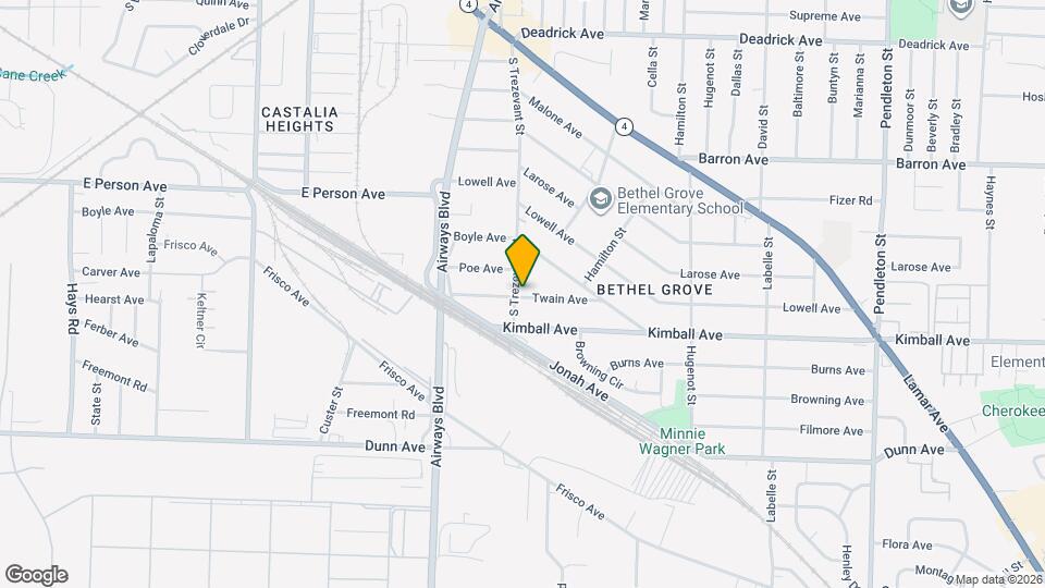 2372 Twain Ave Map and Location Details
